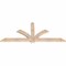 Ekena Millwork Redmond Smooth Timber Gable Bracket, Douglas Fir, 60"W x 25"H x 1 1/2"D x 3 1/2"F, 10/12 Pitch GBW060X25X0204RED00SDF - alternate 5
